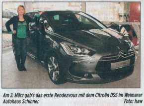 Bild: Der neue Citroën DS5